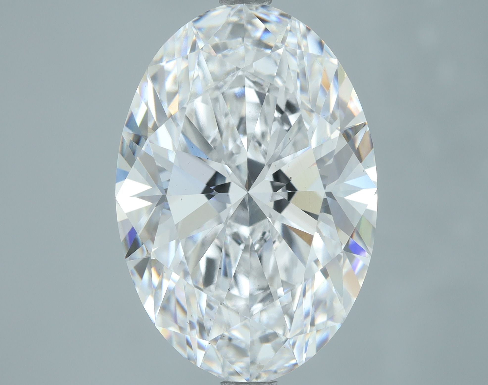 6.76 ct. oval Lab Grown Diamond front image