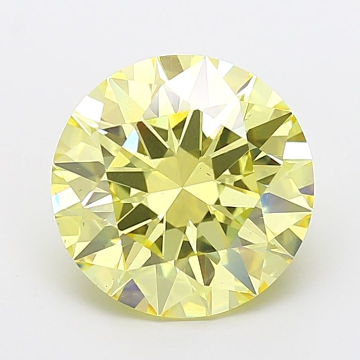 5.01 ct. round Lab Grown Diamond front image