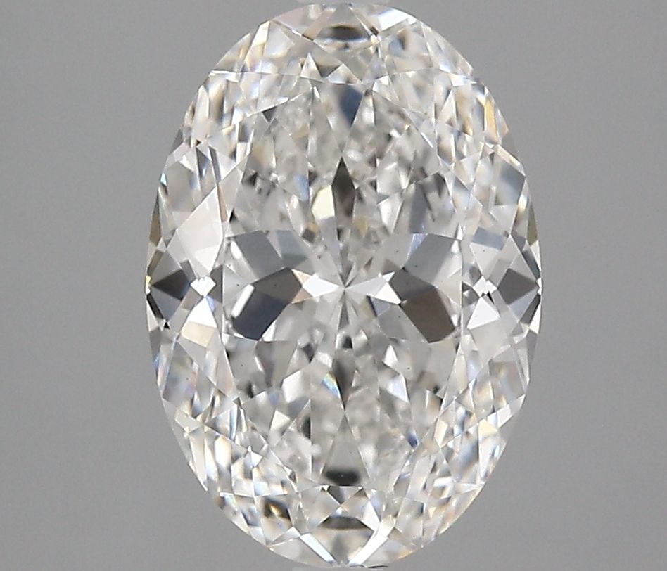 3.02 ct. oval Lab Grown Diamond front image