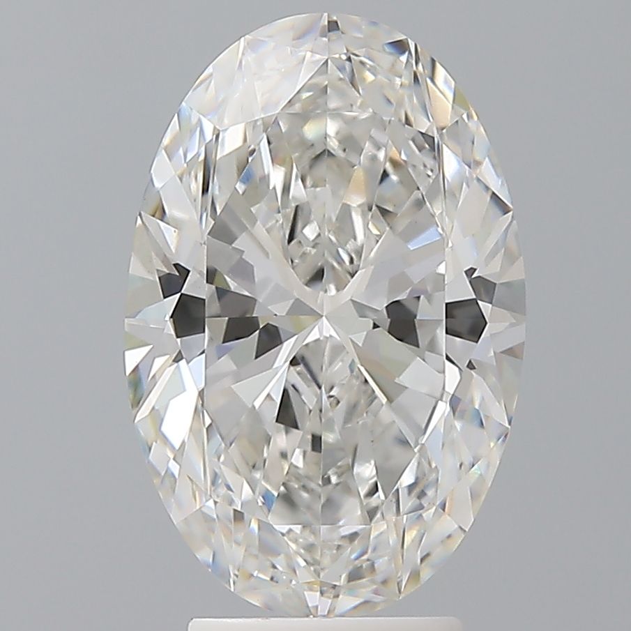 4.04 ct. oval Lab Grown Diamond front image