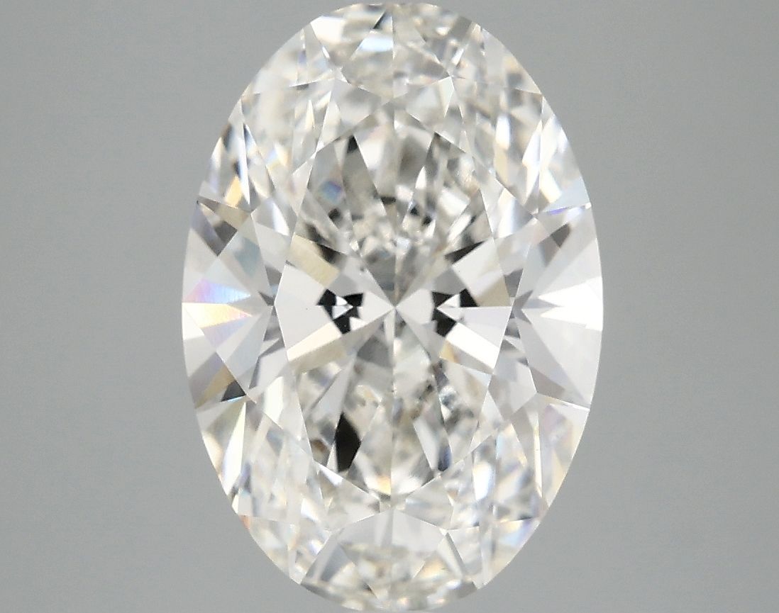3.94 ct. oval Lab Grown Diamond front image
