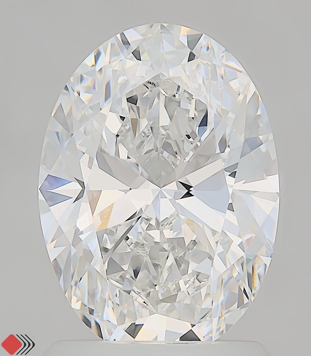 1.55 ct. oval Lab Grown Diamond front image
