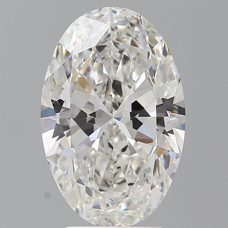 4.10 ct. oval Lab Grown Diamond front image