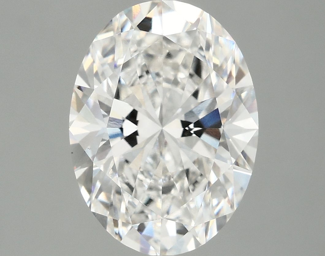 3.97 ct. oval Lab Grown Diamond front image