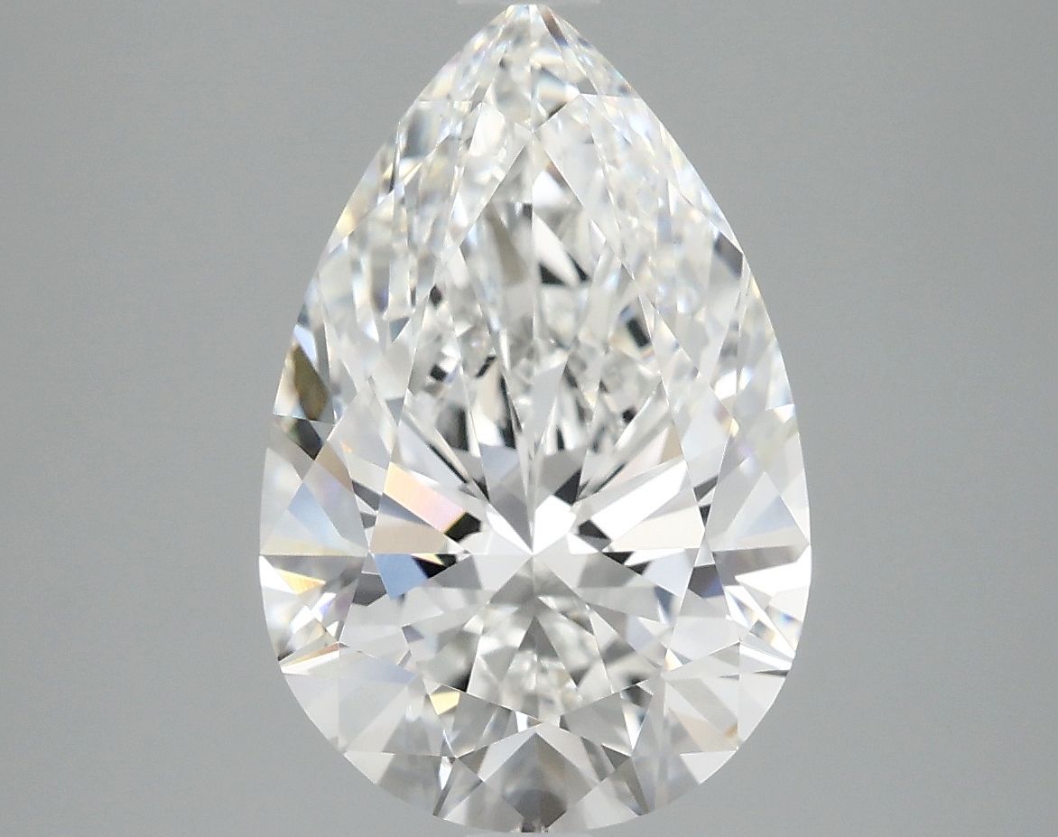 4.10 ct. pear Lab Grown Diamond front image