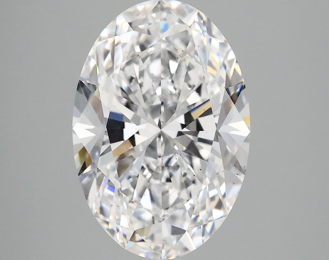 3.94 ct. oval Lab Grown Diamond front image