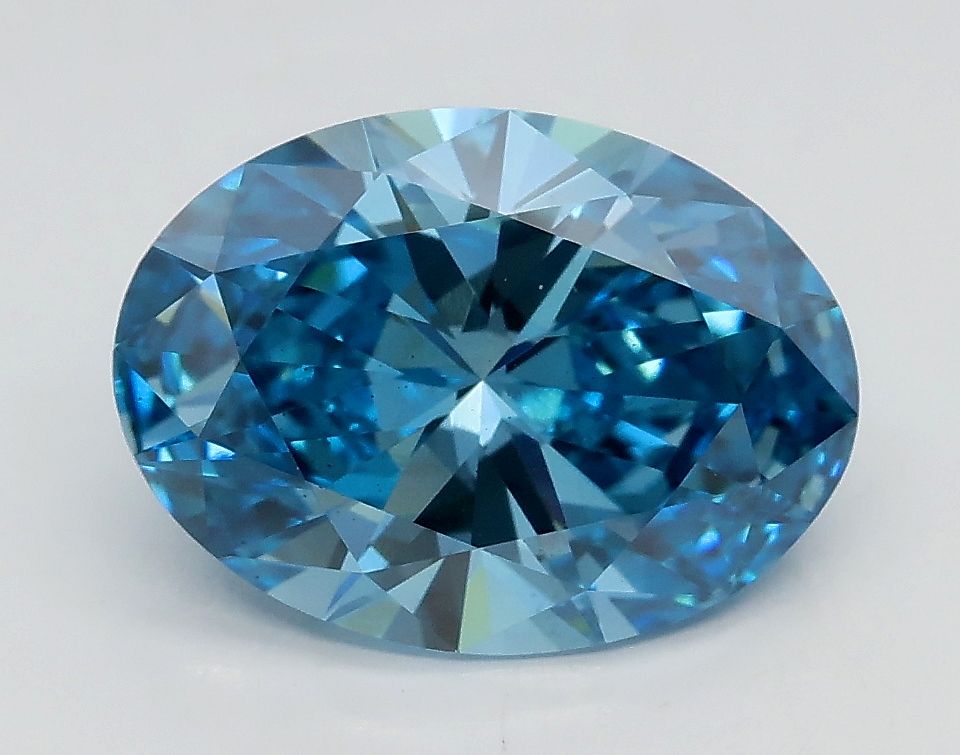 2.02 ct. oval Lab Grown Diamond front image