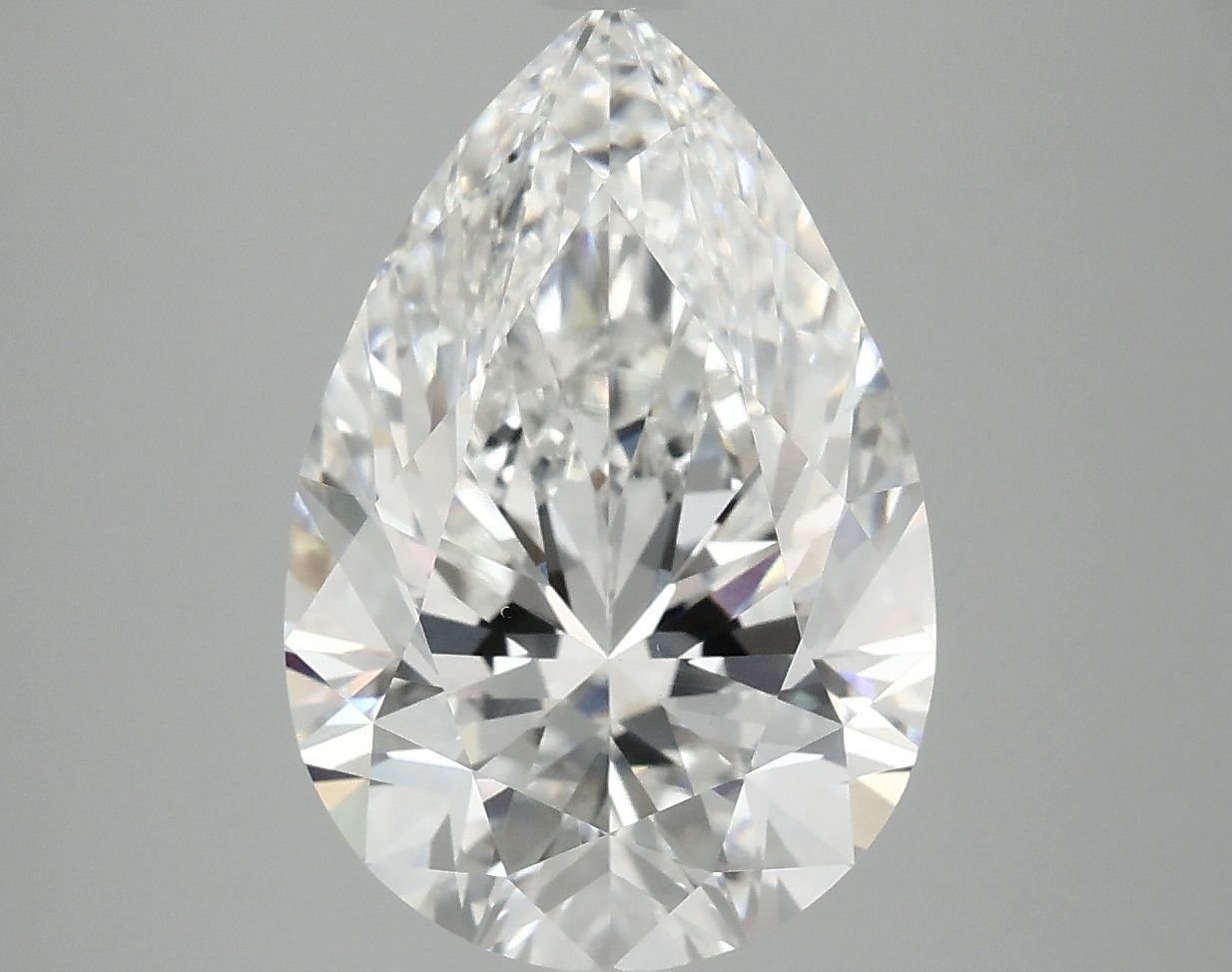 5.01 ct. pear Lab Grown Diamond front image