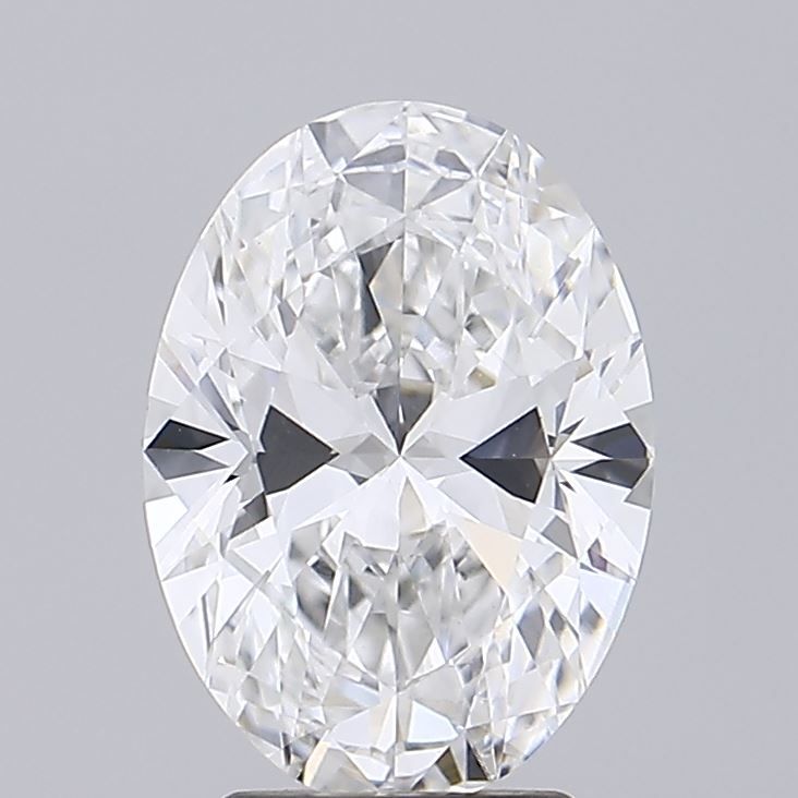 3.44 ct. oval Lab Grown Diamond front image