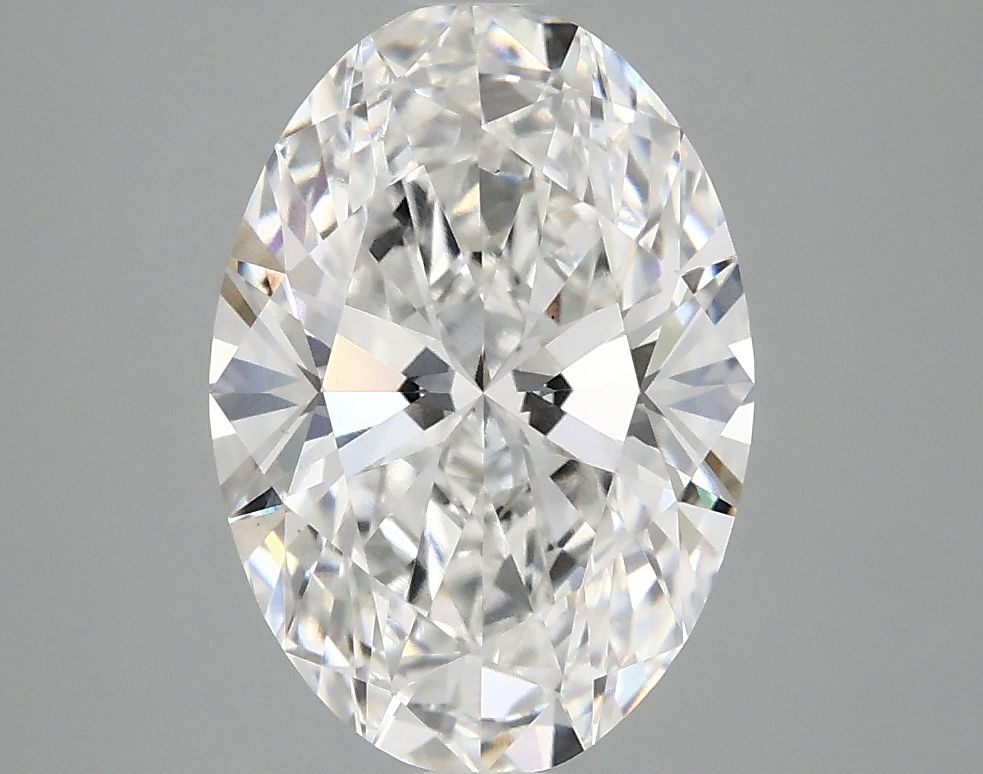 3.10 ct. oval Lab Grown Diamond front image