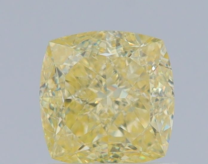 1.16 Carat Cushion brilliant Diamond Fancy Yellow VVS2