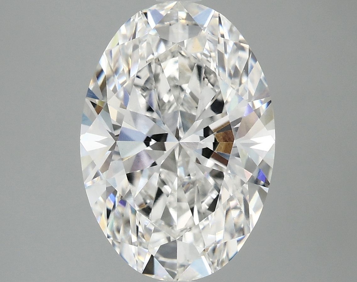 4.09 ct. oval Lab Grown Diamond front image
