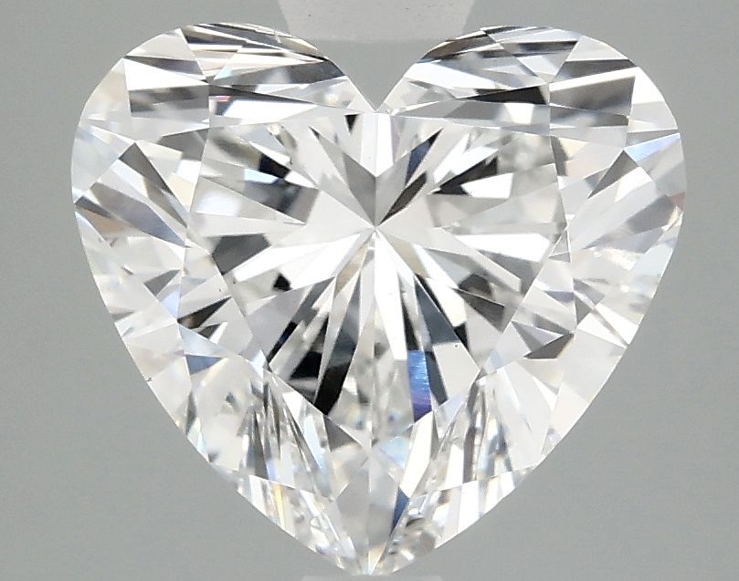 3.08 carat e VS2 EX Cut IGI heart diamond