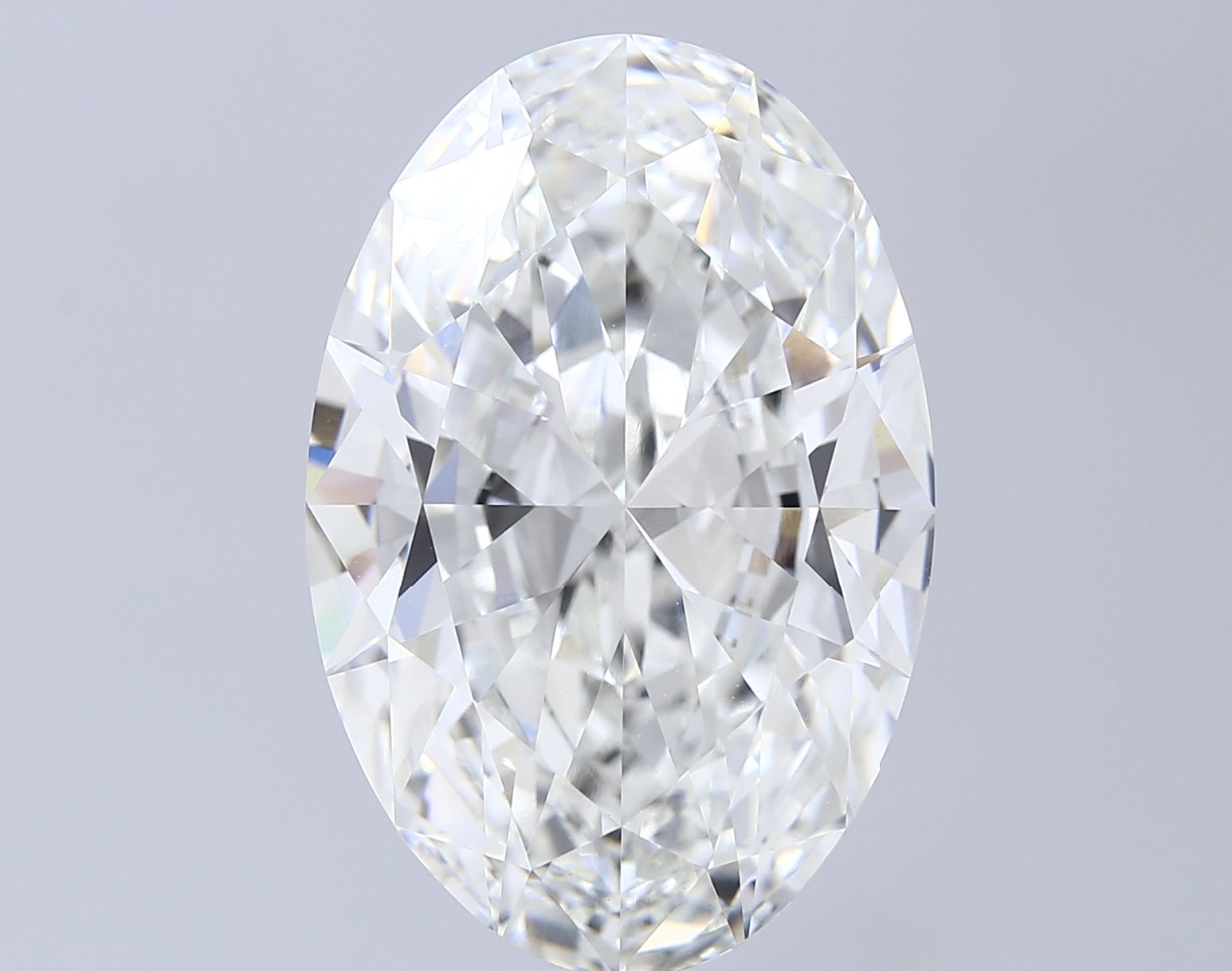 15.04 ct. oval Lab Grown Diamond front image