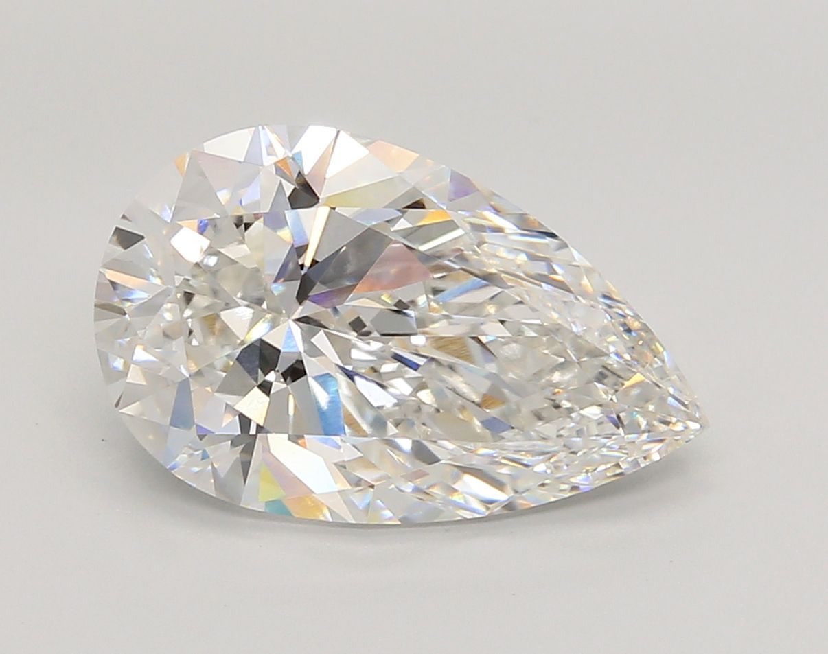 5.07 ct. pear Lab Grown Diamond front image