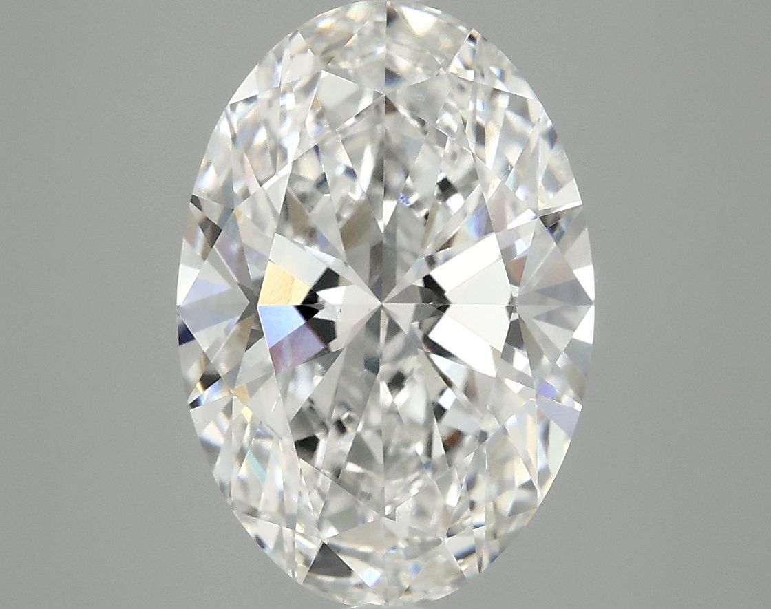 4.08 ct. oval Lab Grown Diamond front image