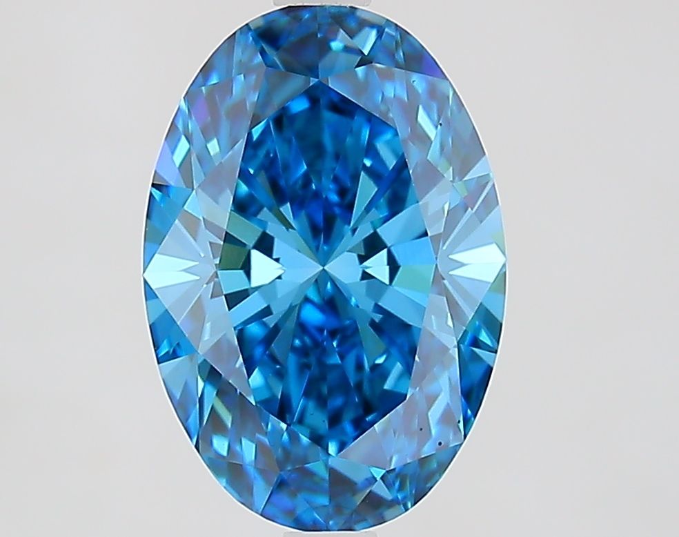 2.80 ct. oval Lab Grown Diamond front image