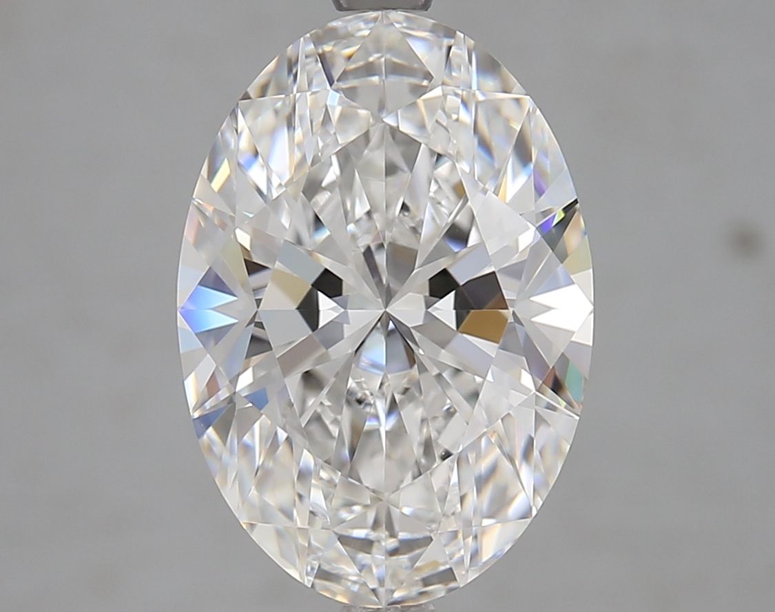 4.07 ct. oval Lab Grown Diamond front image