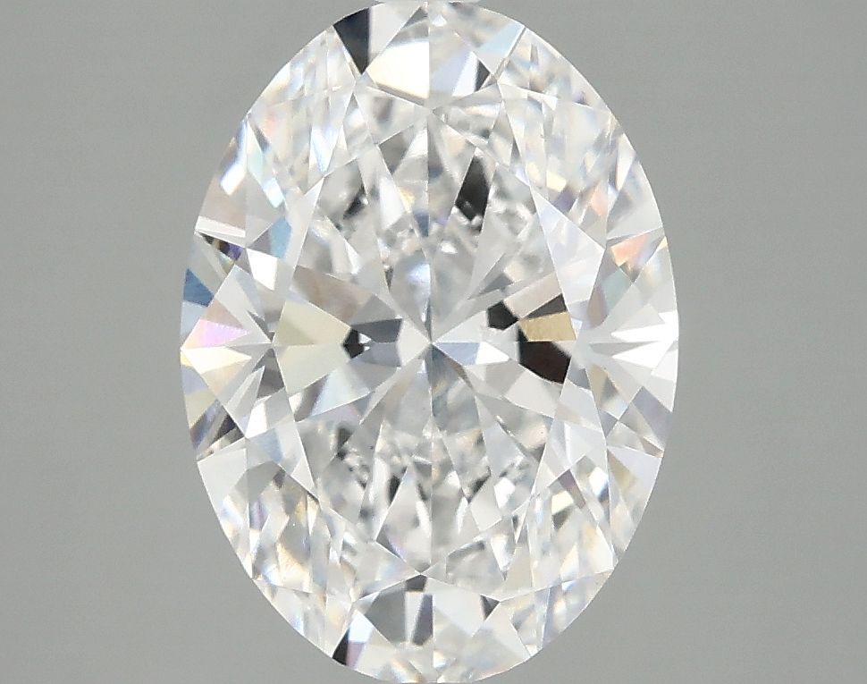 3.06 ct. oval Lab Grown Diamond front image