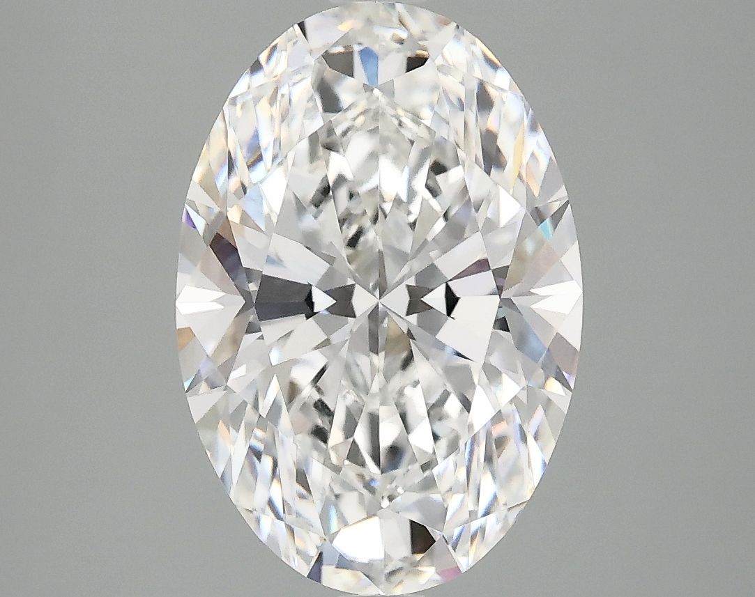 3.85 ct. oval Lab Grown Diamond front image