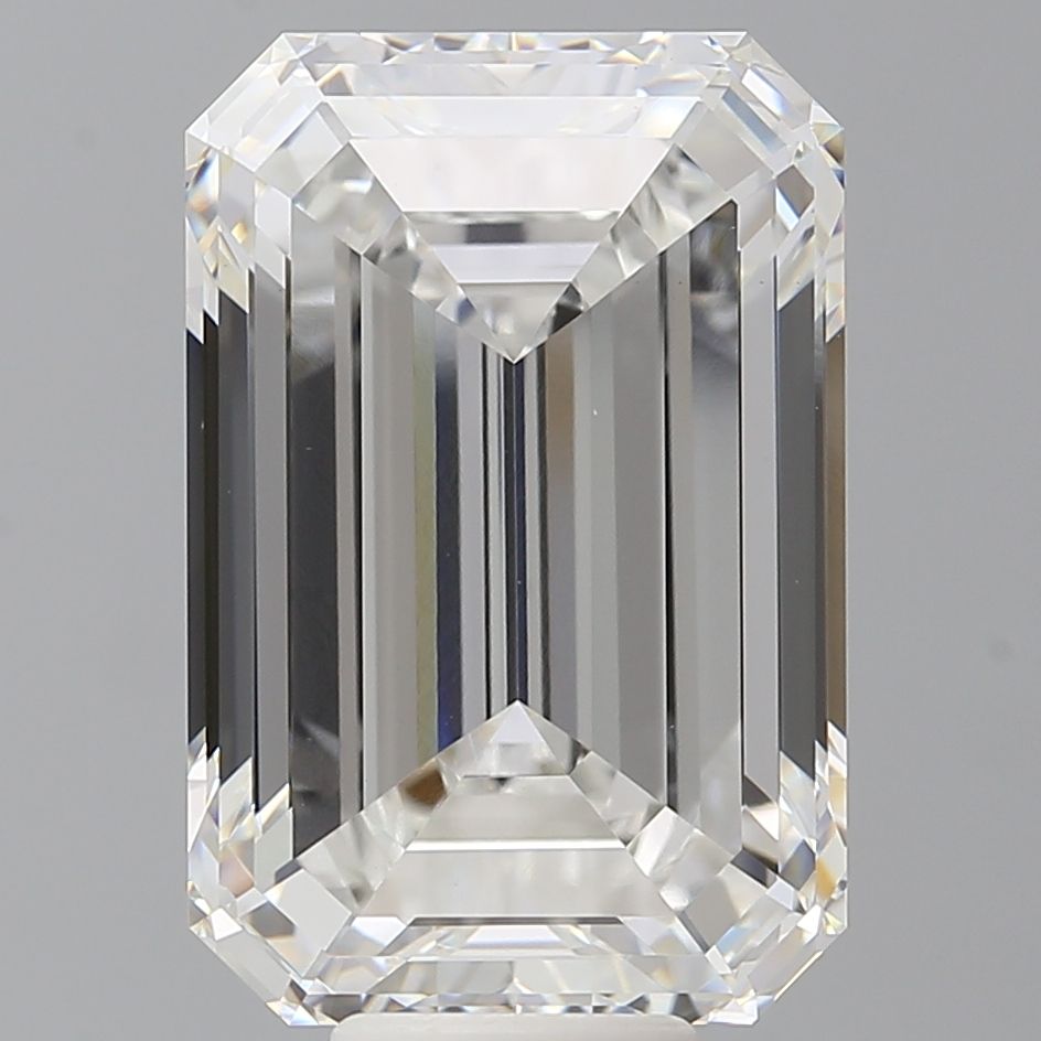 11.54 ct. emerald Lab Grown Diamond front image