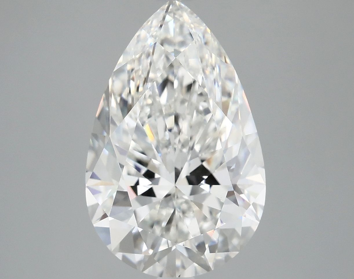 5.07 ct. pear Lab Grown Diamond front image
