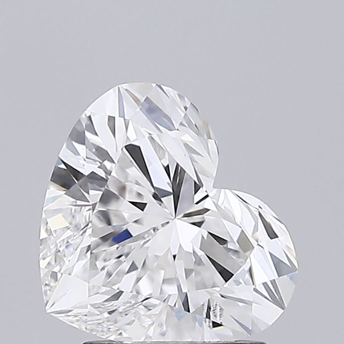 1.72 ct lab-grown Heart Diamond