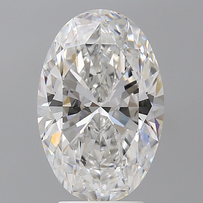 4.02 ct. oval Lab Grown Diamond front image