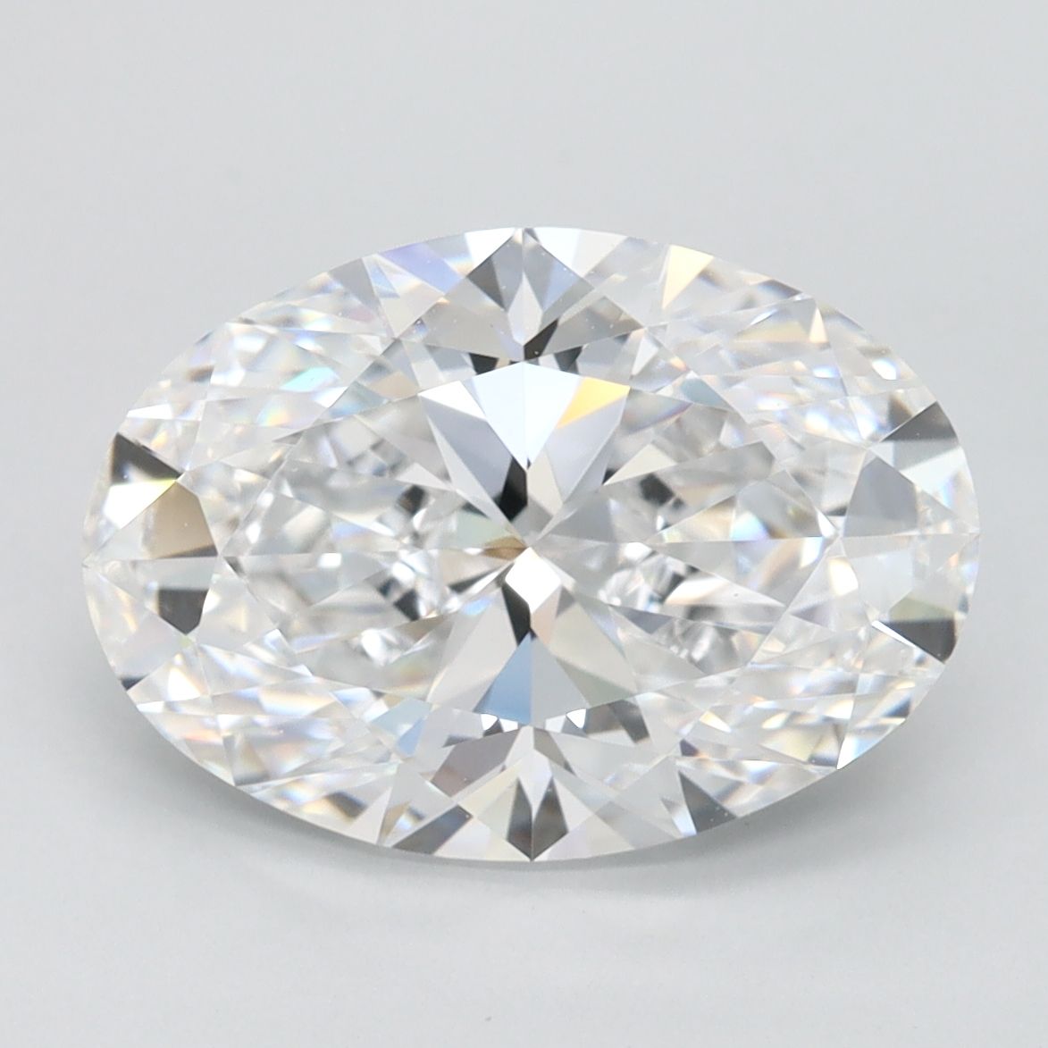3.29 ct. oval Lab Grown Diamond front image