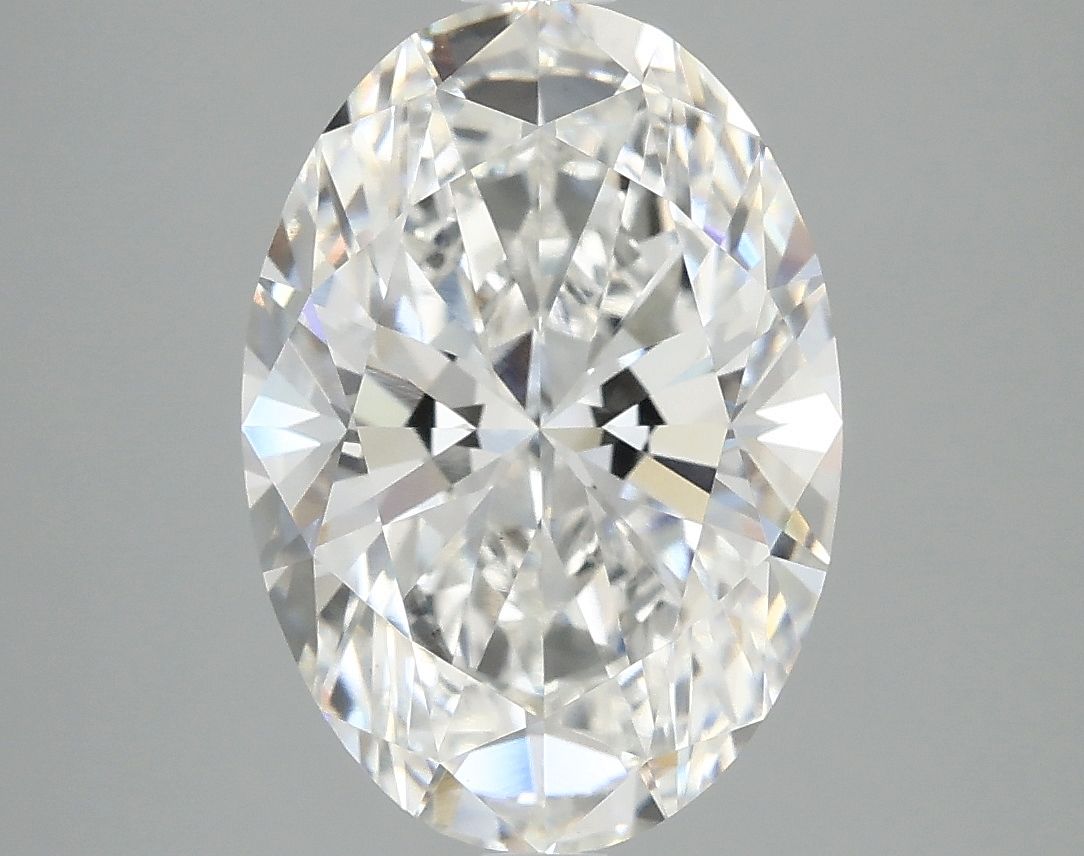 3.94 ct. oval Lab Grown Diamond front image