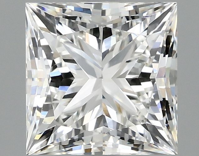 2.08 ct. princess Lab Grown Diamond front image