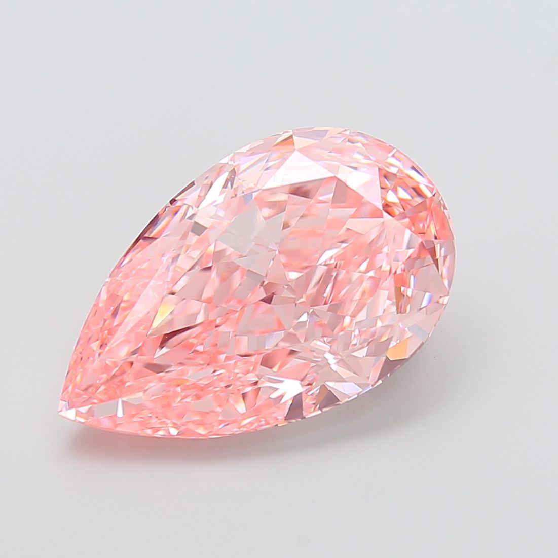 10.53 ct. pear Lab Grown Diamond front image