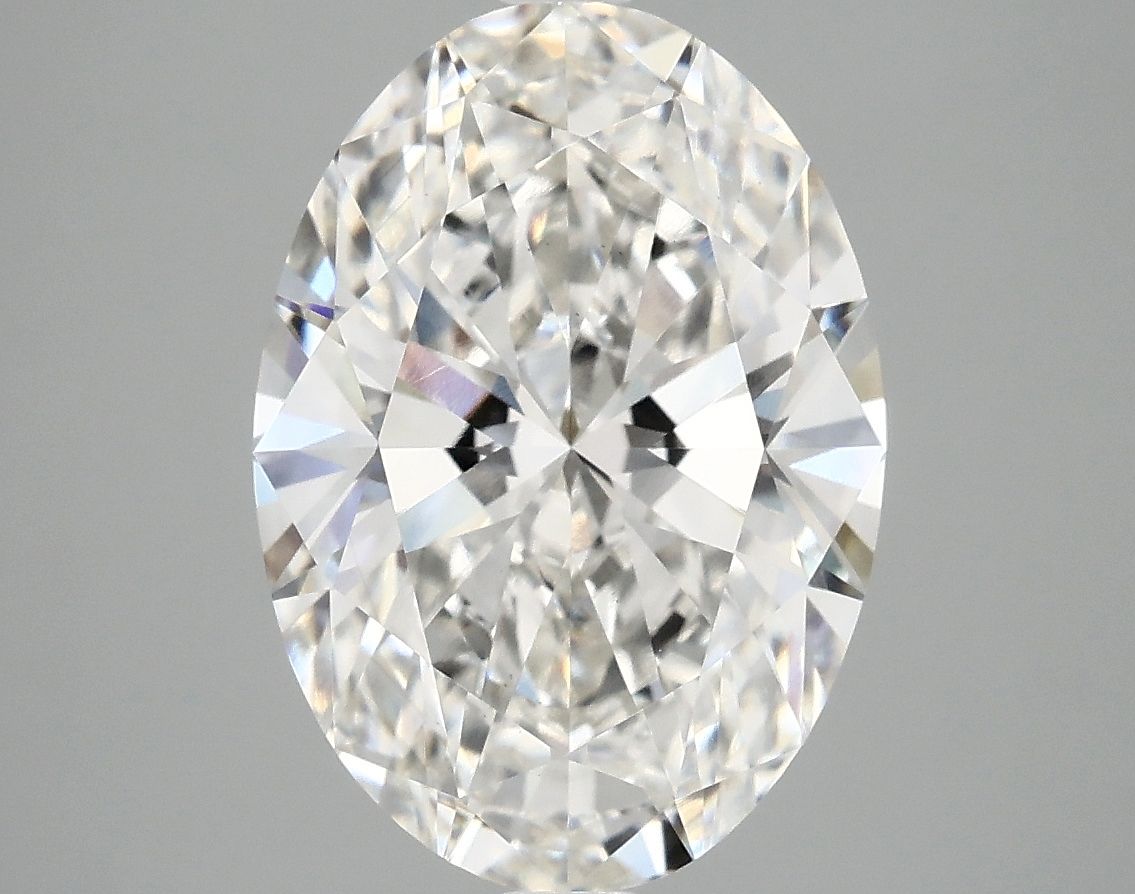 3.96 ct. oval Lab Grown Diamond front image