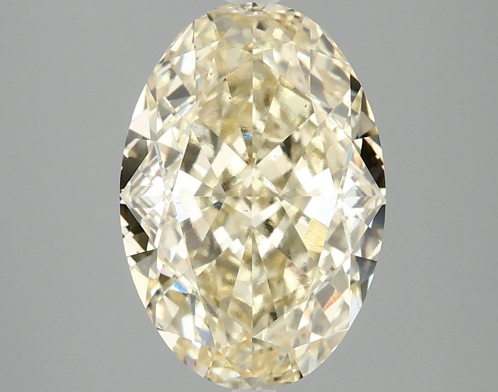 4.10 ct. oval Lab Grown Diamond front image