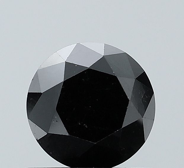 0.92 Carat Round Diamond Black VS2
