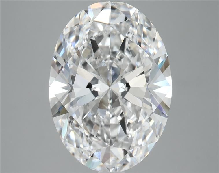4.75 ct. oval Lab Grown Diamond front image