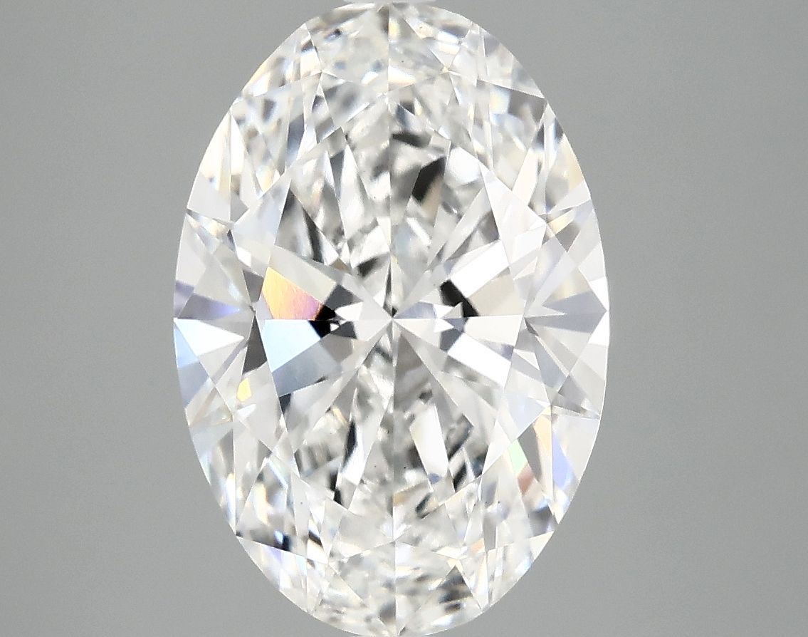 3.89 ct. oval Lab Grown Diamond front image