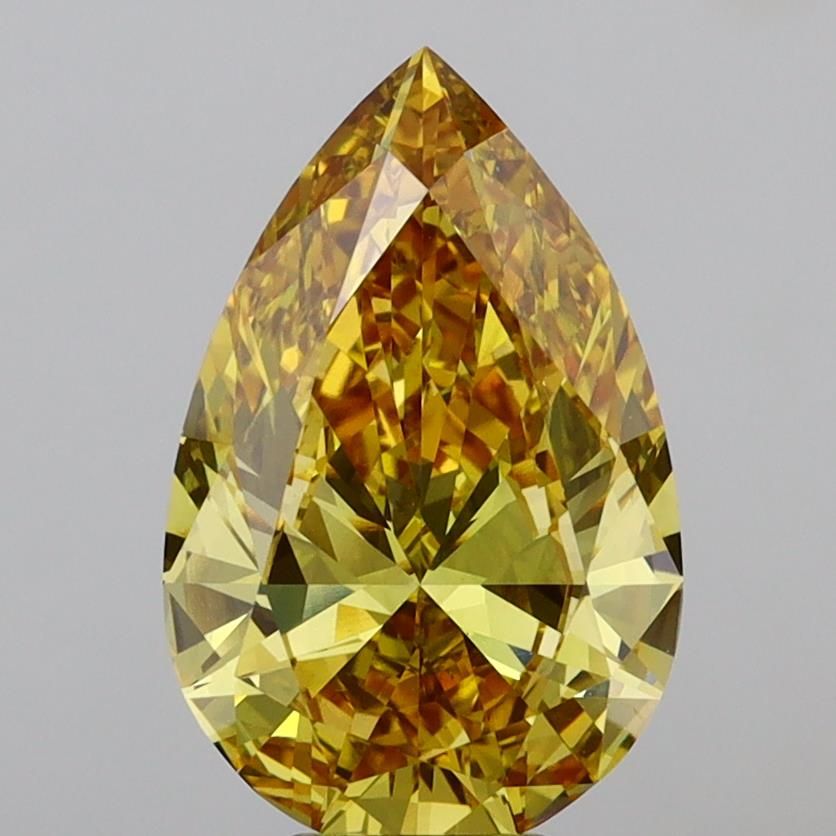 6.11 ct. pear Lab Grown Diamond front image