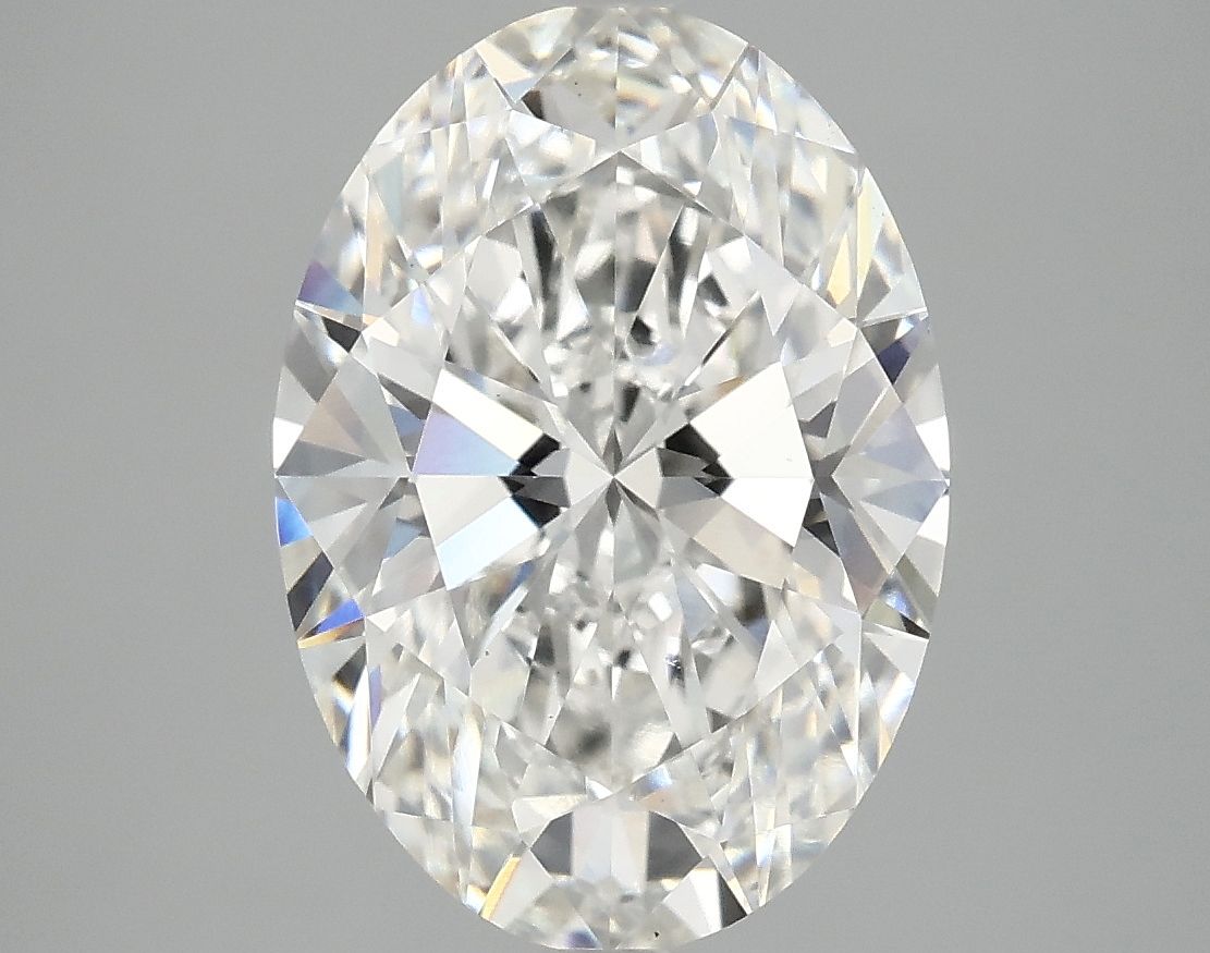 4.10 ct. oval Lab Grown Diamond front image