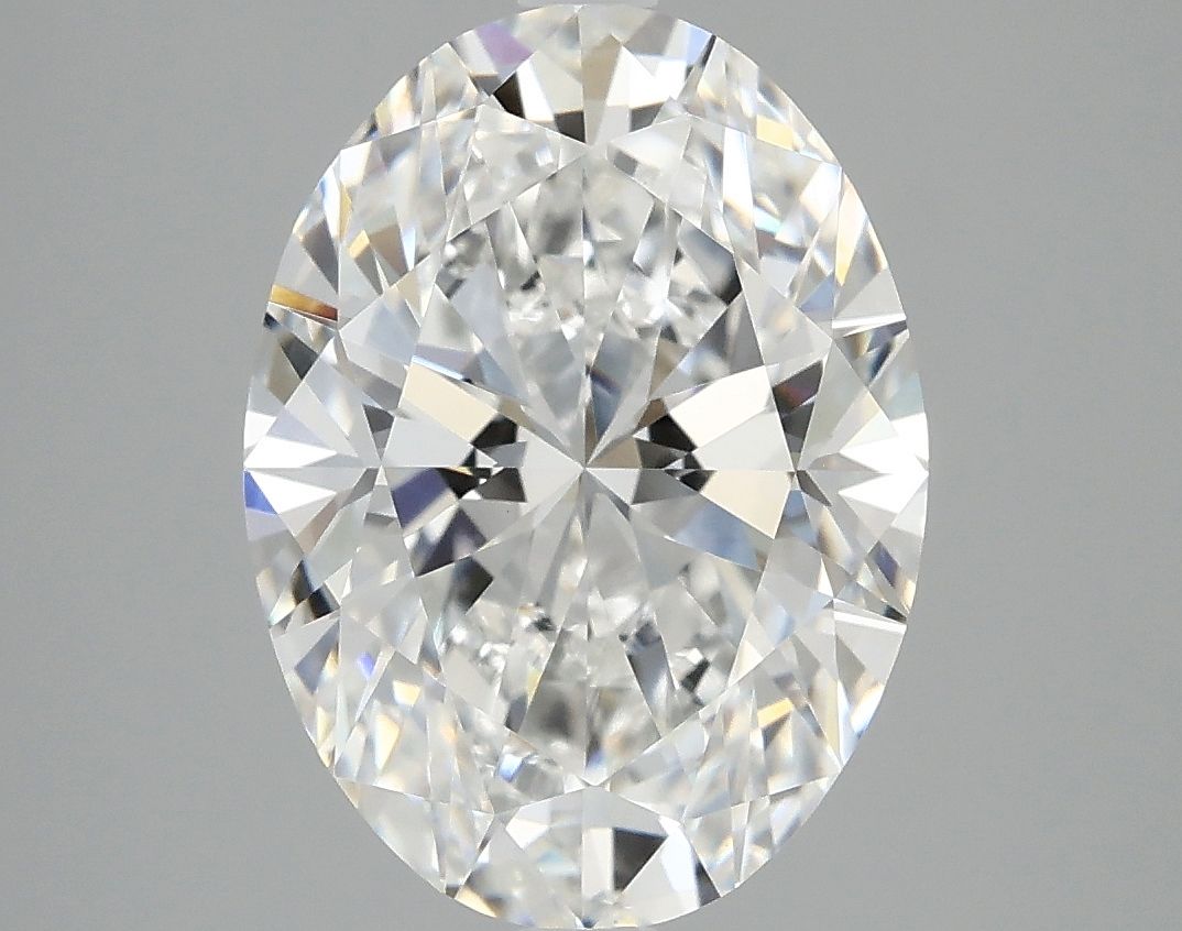 4.10 ct. oval Lab Grown Diamond front image