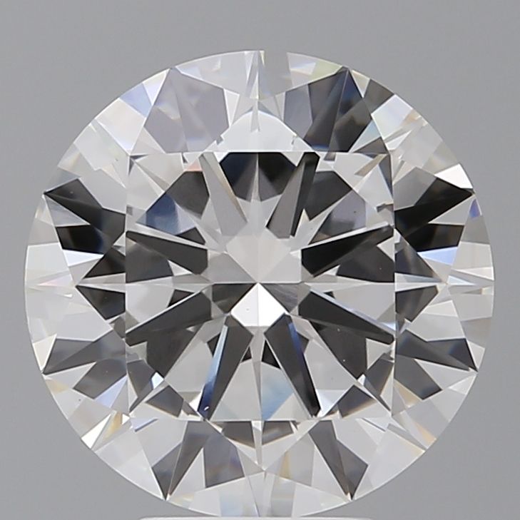 5.91 ct. round Lab Grown Diamond front image