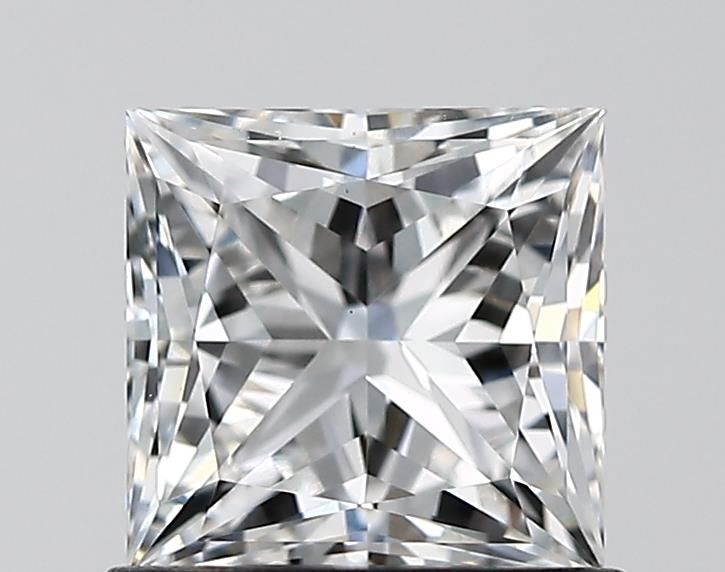0.96 ct. princess Lab Grown Diamond front image