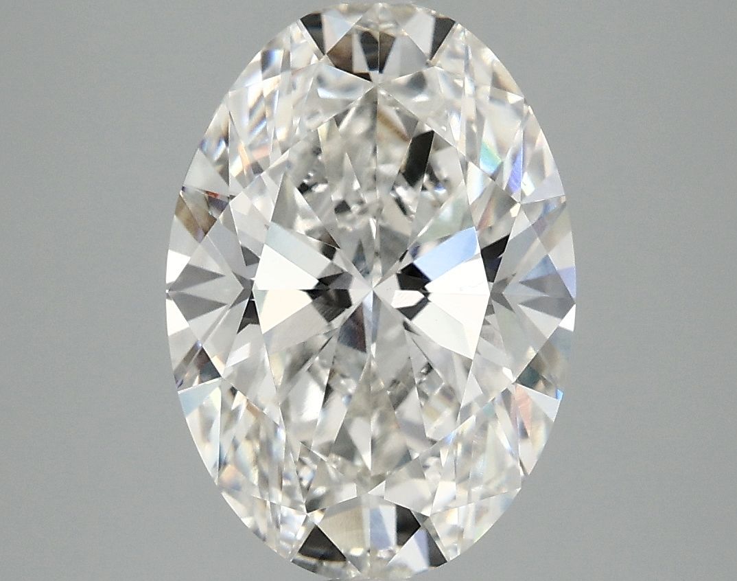 3.99 ct. oval Lab Grown Diamond front image