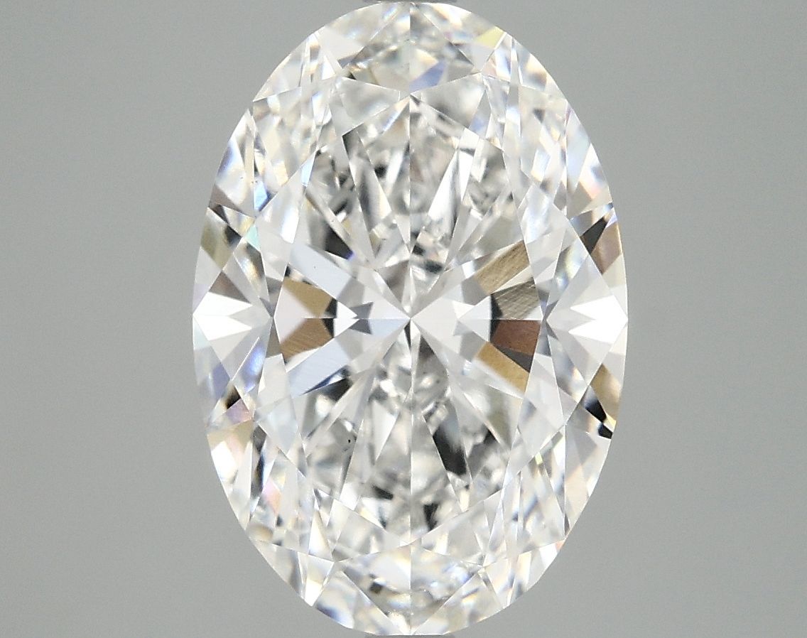 4.10 ct. oval Lab Grown Diamond front image