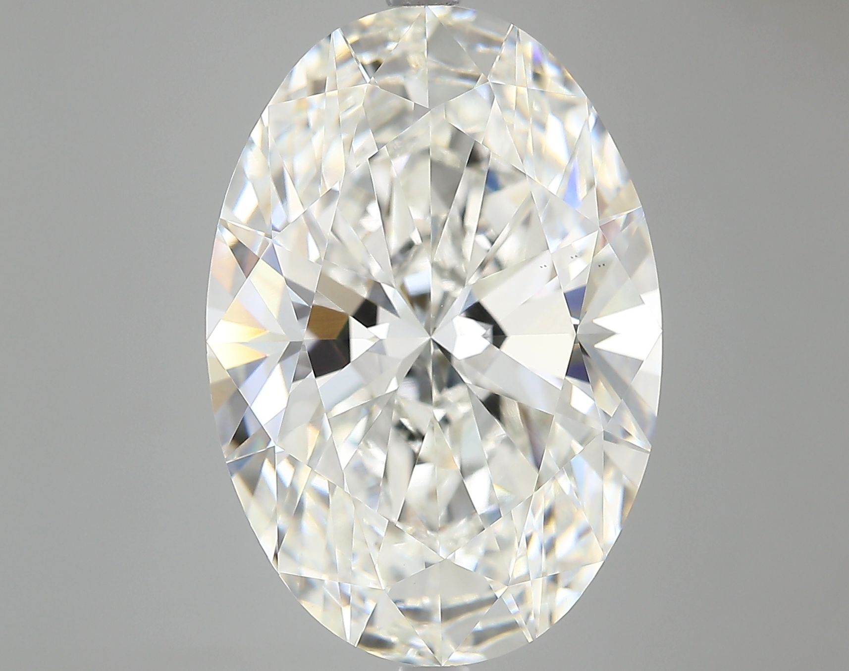 10.18 ct. oval Lab Grown Diamond front image