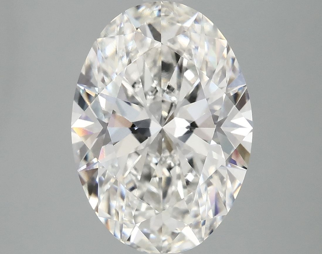 3.95 ct. oval Lab Grown Diamond front image