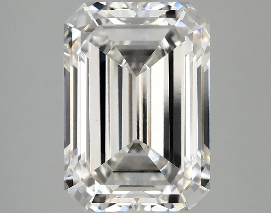 3.04 ct. emerald Lab Grown Diamond front image
