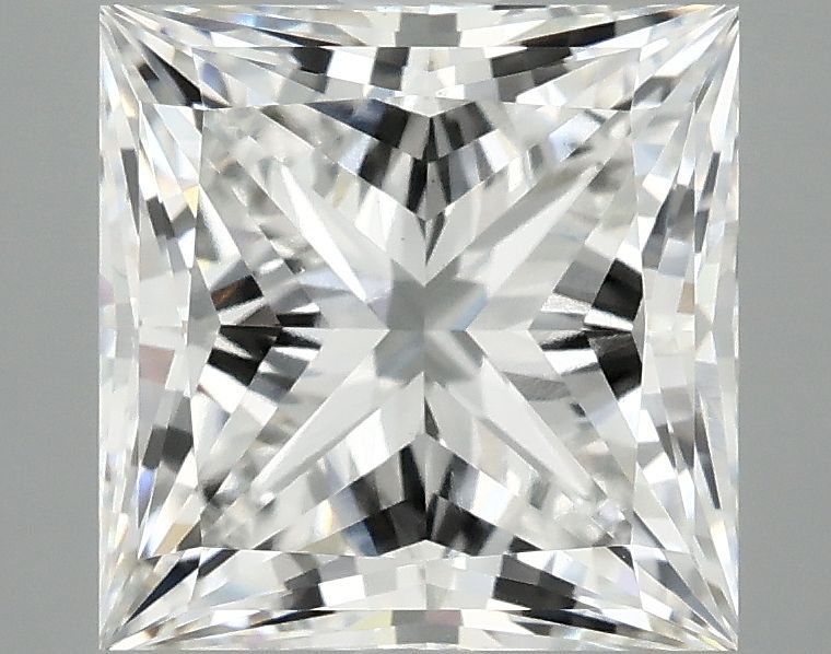 4.17 ct. princess Lab Grown Diamond front image