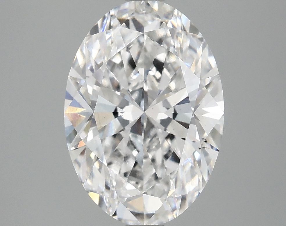 2.87 ct. oval Lab Grown Diamond front image