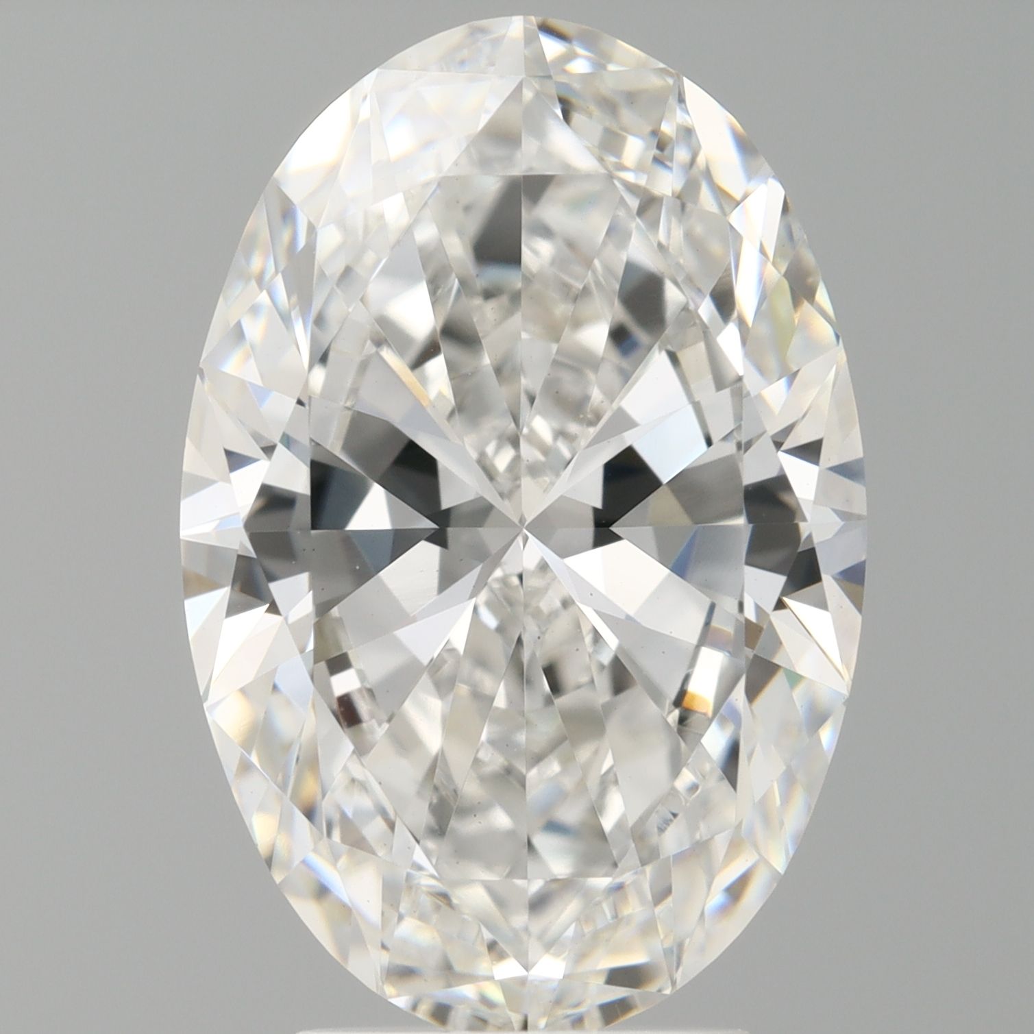4.02 ct. oval Lab Grown Diamond front image
